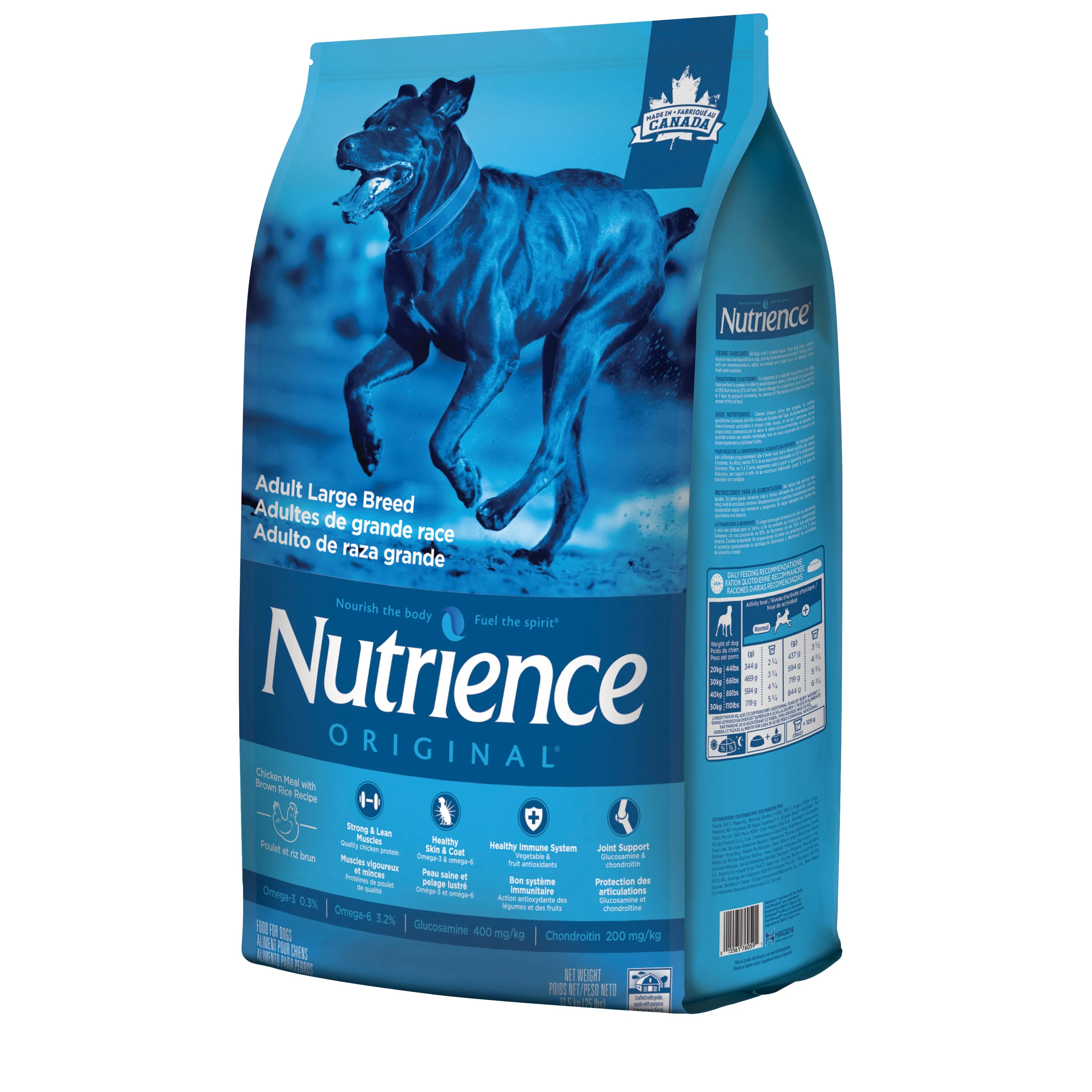 Nutrience Original Large Breed Chicken Meal with Brown Rice Recipe 11.5kg