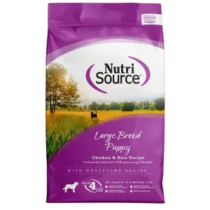 NutriSource Large Breed Puppy Dry Dog Food 12lb