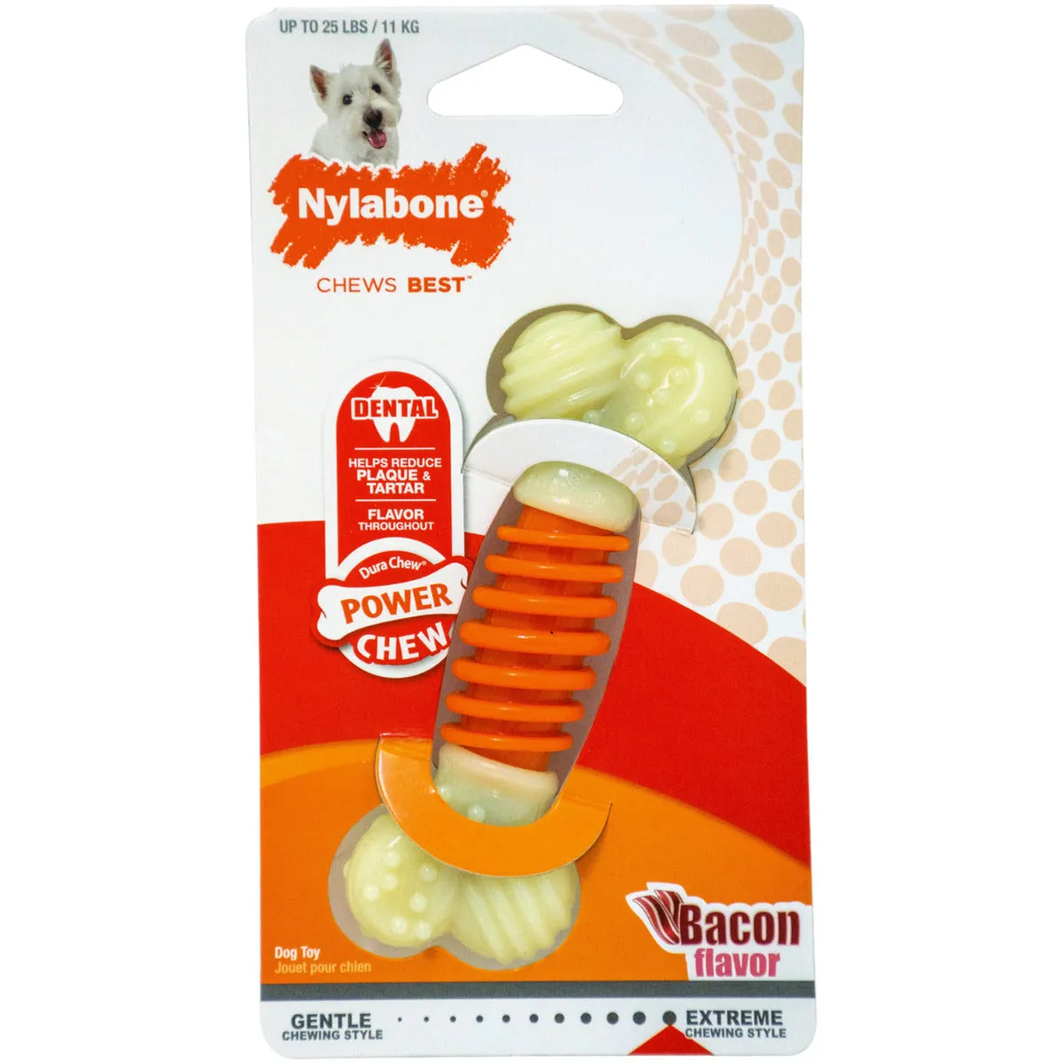 Nylabone Dental PRO Action Chew - Bacon