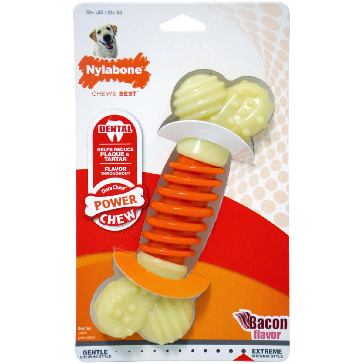 Nylabone Dental PRO Action Chew - Bacon