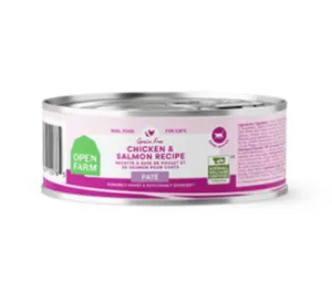 Open Farm Chicken & Salmon Pate GF Canned Cat Food