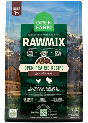 Open Farm Open Prairie Ancient Grains RawMix, Dry Dog Food