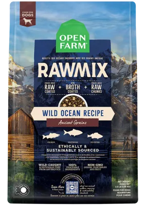 Open Farm Wild Ocean Ancient Grains RawMix, Dry Dog Food