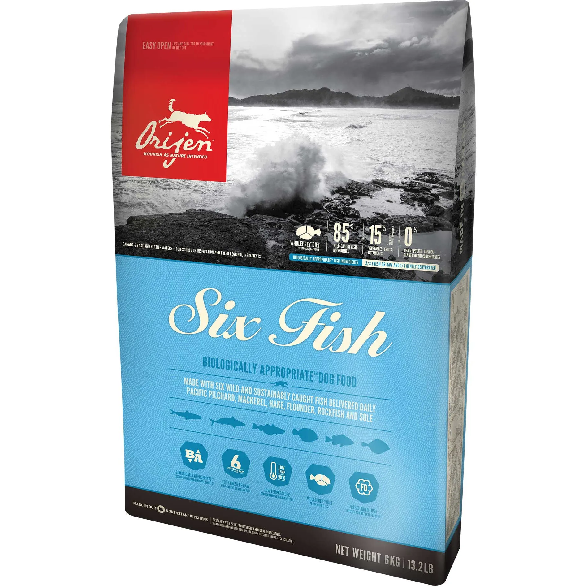 Orijen Six Fish Dry Dog Food