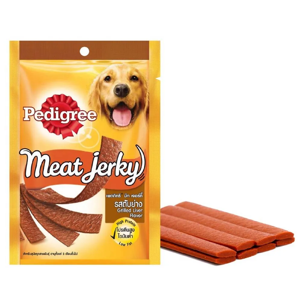 Pedigree Meat Jerky Grilled Liver 80 gms