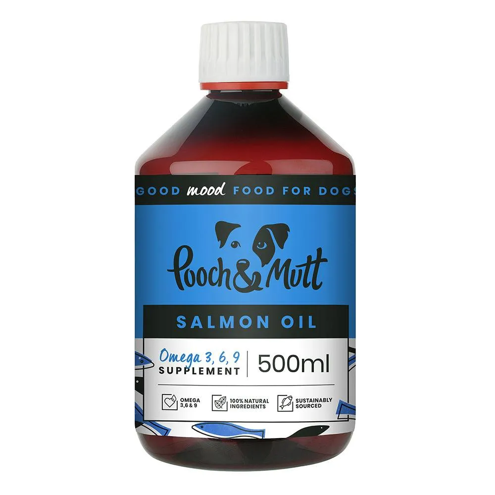 Pooch and Mutt Salmon Oil for Dogs