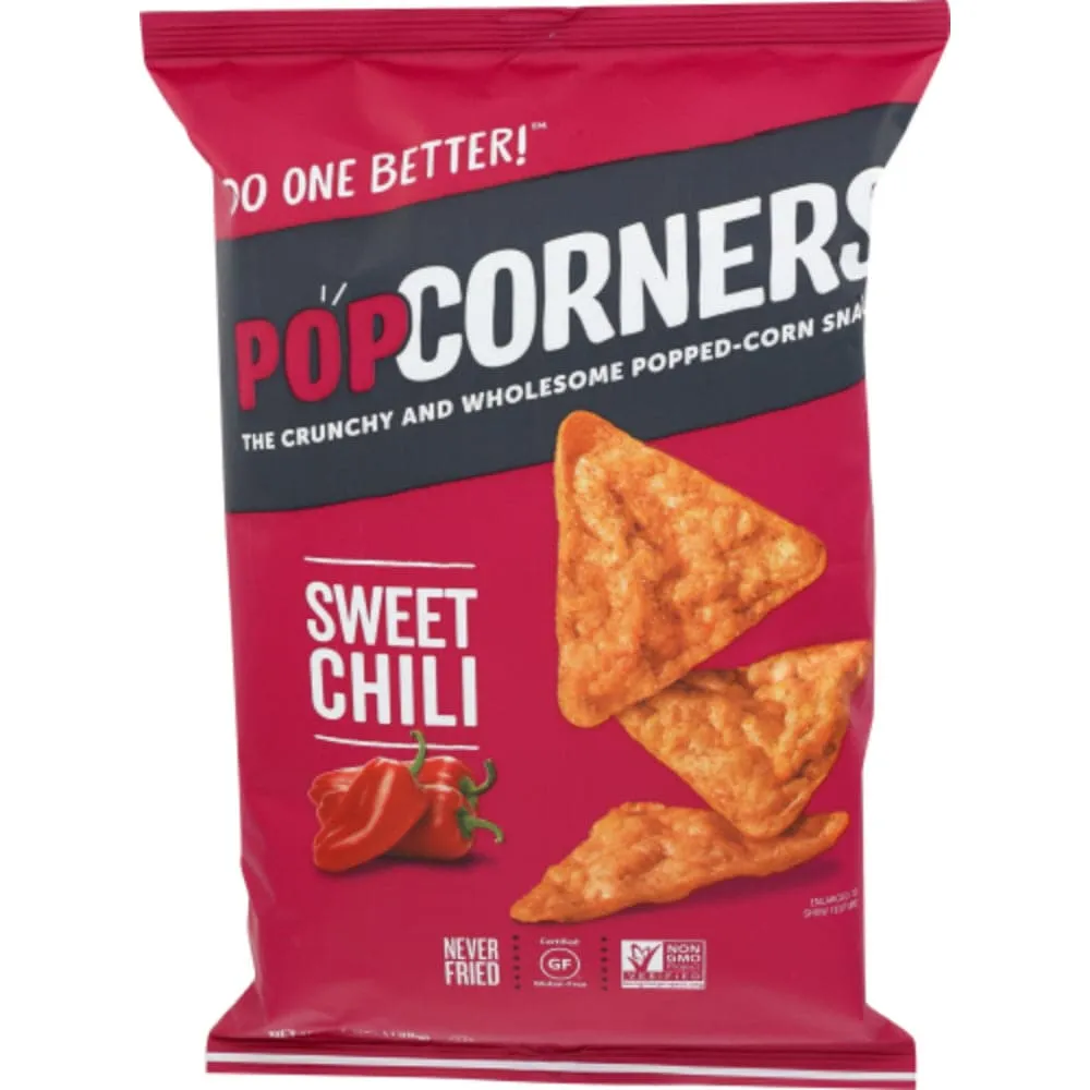 Popcorners - Corn Chips Sweet Hot Chili 7 OZ - (Pack of 12)