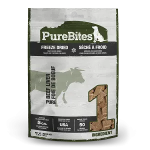 PureBites Freeze Dried Beef Liver Dog Treats