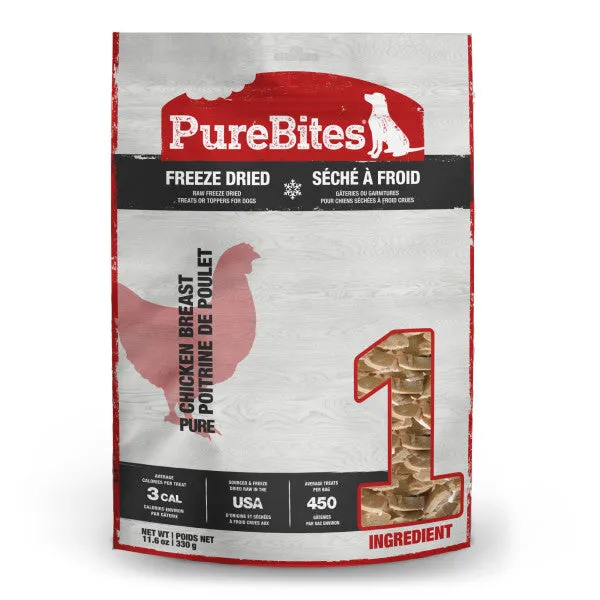 PureBites Freeze Dried Chicken Breast Dog Treats