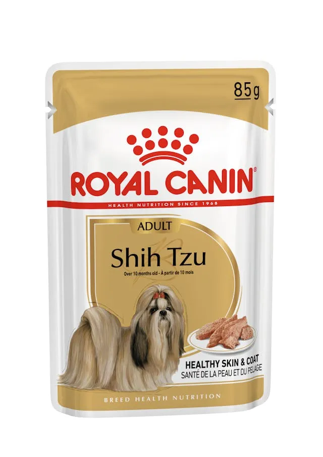 Royal Canin | Breed Health Nutrition | Wet Dog Food Pouch | Shih Tzu - 85g