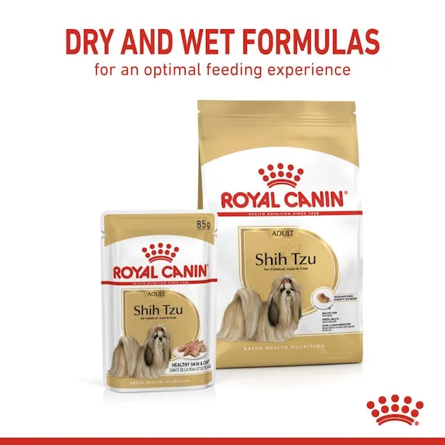 Royal Canin | Breed Health Nutrition | Wet Dog Food Pouch | Shih Tzu - 85g