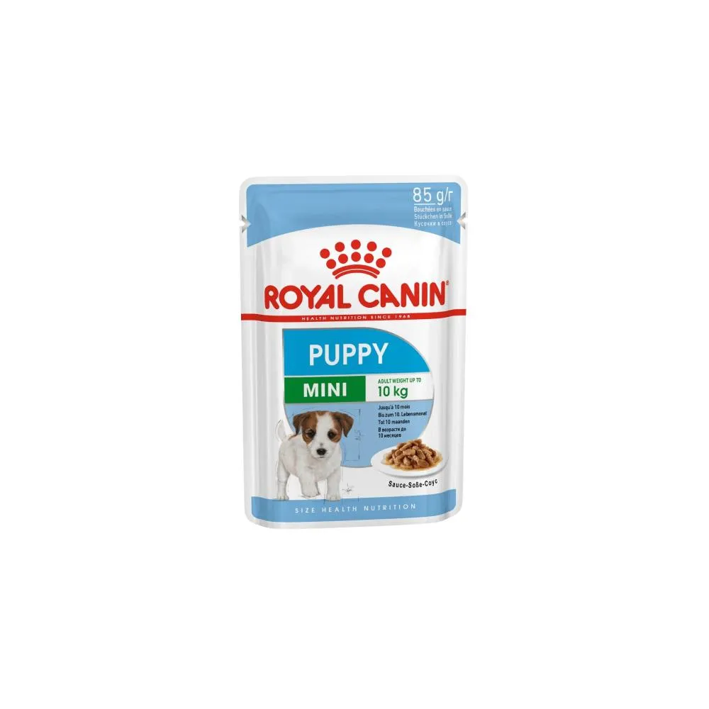 Royal Canin Size Health Nutrition Mini Puppy Wet Dog Food 85g