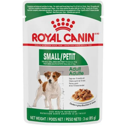 Royal Canin® Size Health Nutrition™ Small Adult Chunks in Gravy Pouch Dog Food