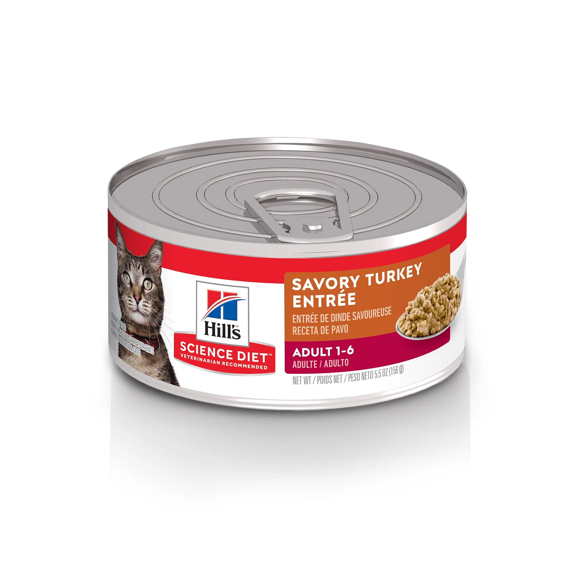 Science Diet Cat Adult Savory Turkey Entree