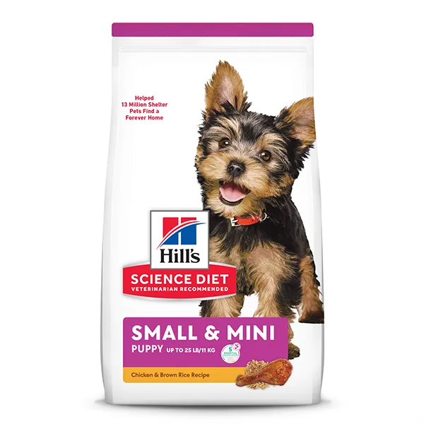 Science Diet Puppy Small & Mini Chicken Meal, Barley & Brown Rice