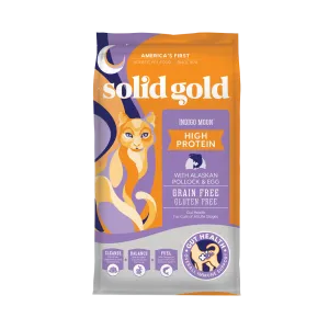 Solid Gold Cat GF Indigo Moon with Alaskan Pollock & Eggs 3lb