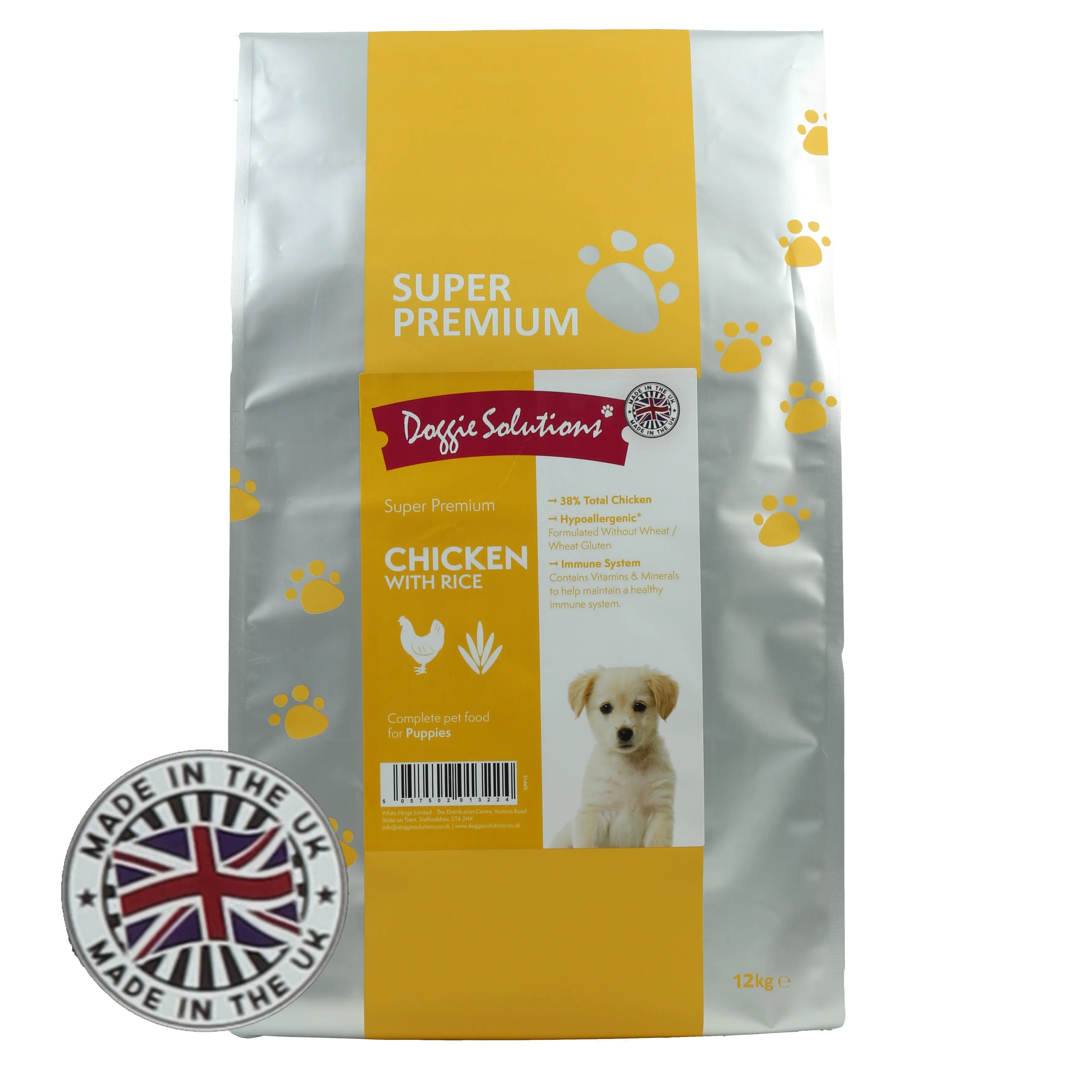 Super Premium Puppy Food - Chicken with Rice