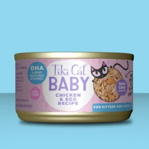 Tiki Cat Baby Chicken & Egg 2.4oz