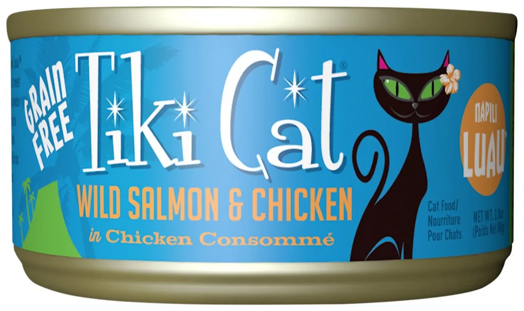 Tiki Cat Wild Salmon & Chicken in Chicken Consomme