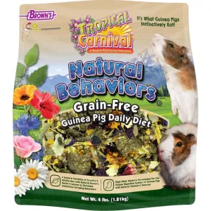 TROPICAL CARNIVAL NATURAL BEHAVIOR GUINEA PIG FOOD