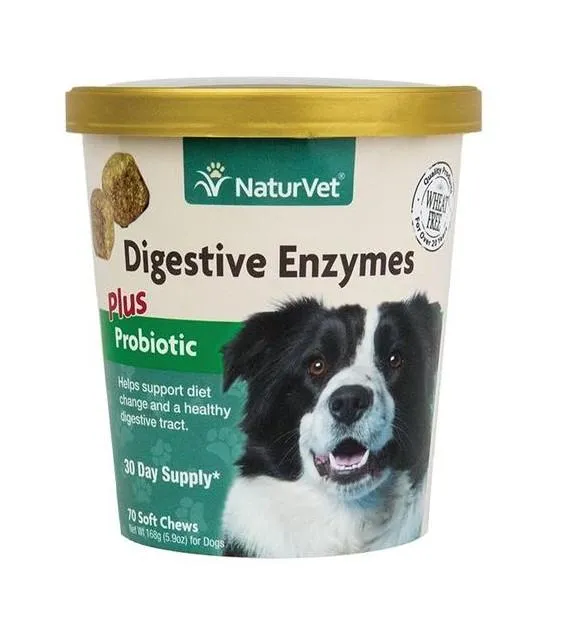 TRY & BUY: Naturvet Digestive Enzymes Pre & Probiotics Soft Chew Dog Supplement