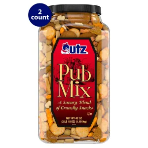 Utz Pub Mix, Multipack, 42 oz, 2 Count