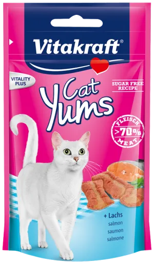 Vitakraft Cat Yums Salmon Cat Treat 40g