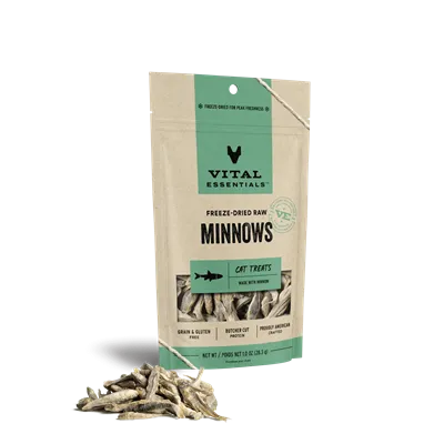 Vital Essentials - Cat Treat - Freeze Dried Minnows