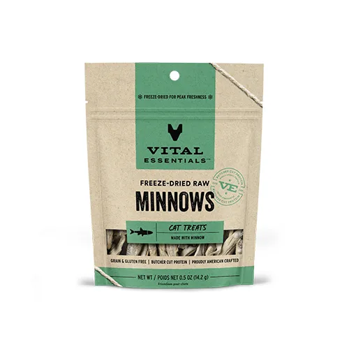 Vital Essentials - Cat Treat - Freeze Dried Minnows