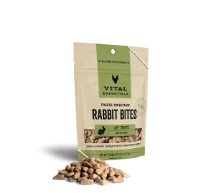 Vital Essentials - Cat Treat - Rabbit Bites