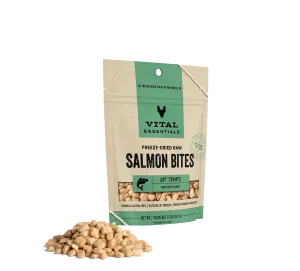 Vital Essentials Vital Cat Freeze Dried Grain Free Wild Alaskan Salmon Cat Treats