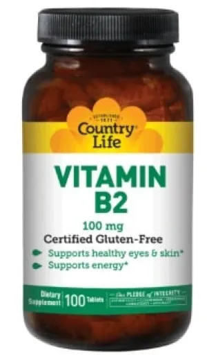 VITAMIN B-2 100 MG, 100 TAB