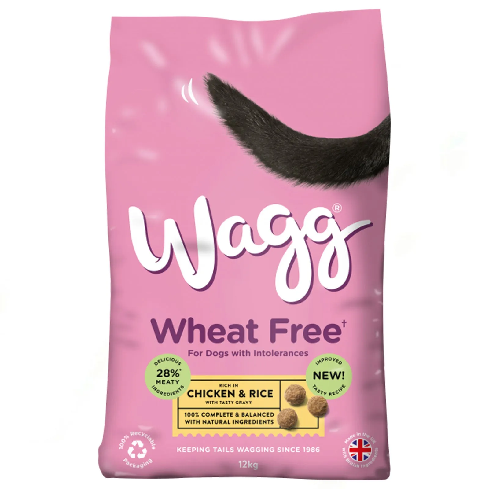 Wagg Wheat Free Dog Food with Chicken 12Kg