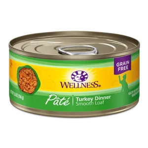 Wellness Paté Turkey Dinner Wet Cat Food